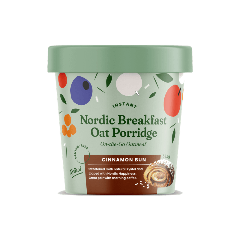 Cinnamon Bun Oat Porridge