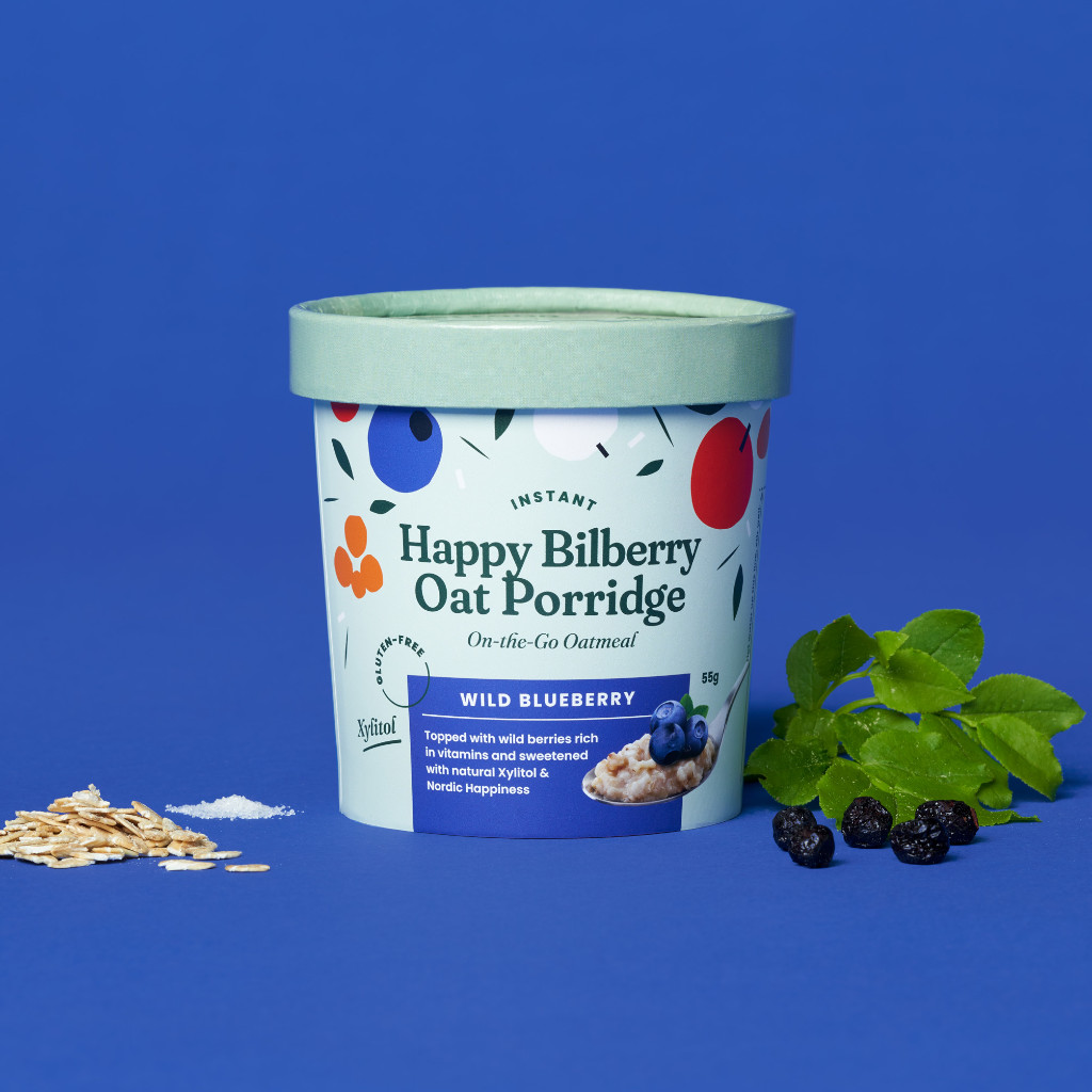 Happy Billbery Oat Porridge